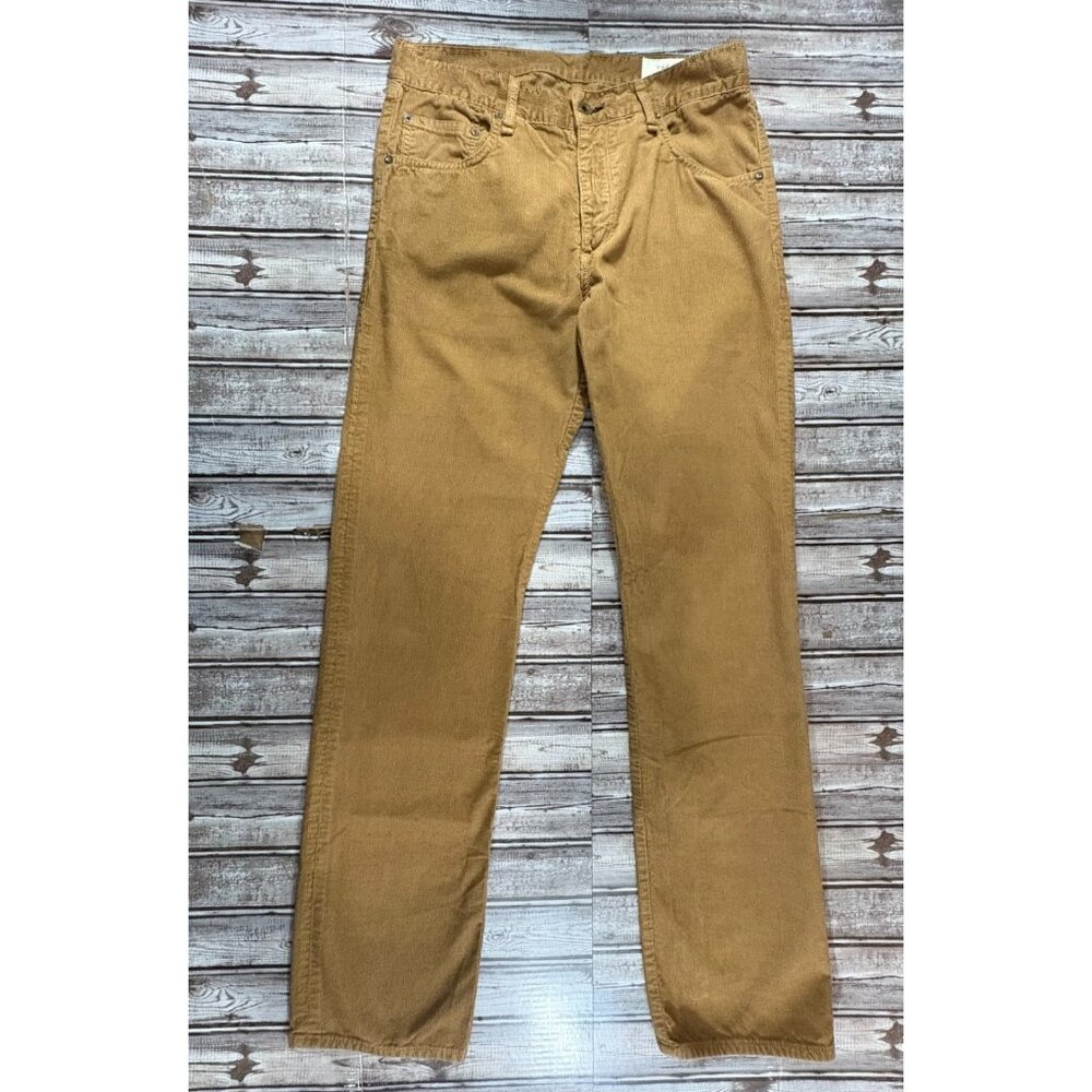 Rag & Bone RB 15X Workwear Slim Straight Corduroy Pants sz 32 color Brown NWOT